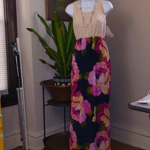 Racer back maternity dress tank dress Maxi dress